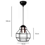 Opviq luster AYD3739, crni | Eponuda.ba
