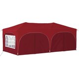  Zložljivi šotor za zabave 575 x 288 x 245 cm Burgundija, (5000248715) | Shoptok.si