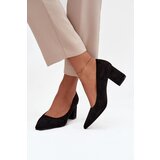 Boto Women's Pumps with Pointed Toes on Heel Black Pavira | Shoptok.si