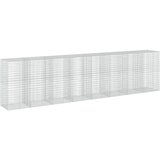  Gabion s žicom debljine 5 mm i mrežom 5x10 cm 800x100x200 cm | shoptok.hr