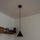  Visilica na sajli ETNA II 1xE27/15W/230V prečnik 18,5 cm crn | Eponuda.com