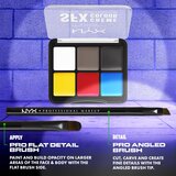 NYX Professional Makeup Halloween SFX Paints večnamenska paleta za telo in obraz odtenek 02 Secondary 6 g | Shoptok.si