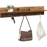  Vješalica za kapute na zidu Zidne Staro drvo 100 x 10,5 x 18 cm | shoptok.hr