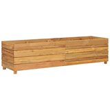 In Visoka greda 150x40x38 cm reciklirana tikovina in jeklo | Shoptok.si
