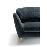 Sits Modra žametna sedežna garnitura 227 cm Stella – | Shoptok.si