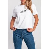 Fenzy Luxe-Jeans" 40K Majica Od Pamuka S Logotipom u
