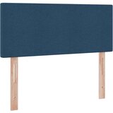 Krevet S LED lampica s uzglavljem Plava 120 x 200 cm tkanina | shoptok.hr