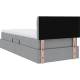  s madracem i skladištem Svijetlo siva 100 x 200 cm | shoptok.hr