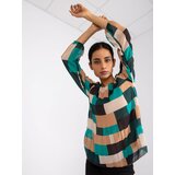 Italy Moda Blouse-DHJ-BZ-8643.38P-dark green | ePonuda.com