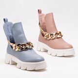 Resti Pink women's boots with chain Tenkay - Footwear | ePonuda.com