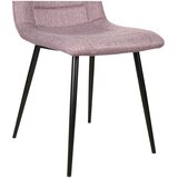 XORA stol, kovina, tekstil črna, vijolična | Shoptok.si