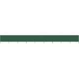  Vjetrobran s 9 panela od tkanine 1200 x 160 cm zeleni | shoptok.hr