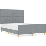  Krevetna Okvir Svjetlosiva 140x190 cm Tkanina | shoptok.hr