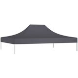 vidaXL Streha za vrtni šotor 4,5x3 m antracitna 270 g/m² | Shoptok.si