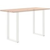  Noge stolića za kavu U-oblika 2 kom bijele 60x(100-101)cm čelik | shoptok.hr