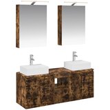  Set ormarića za kupaonicu 5 kom. Dimljeni hrast | shoptok.hr