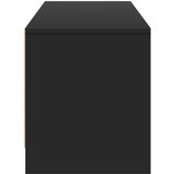 TV ormarić s LED rasvjetom s ladicama Crna 165 x 34 x 40 cm | Eponuda.ba