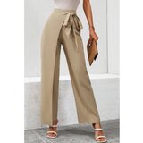 Fenzy Elegantne Hlače S Volanima, Bež | shoptok.hr