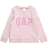 GAP Sweater majica roza / bijela