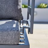Ambia Garden LOUNGE GARNITURA tkanina aluminij | Shoptok.si
