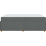  Krevetna konstrukcija Tamno siva 120 x 200 cm tkanina | shoptok.hr