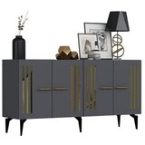 Hanah home komoda junes anthracite gold | ePonuda.com