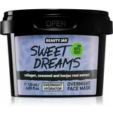 Beauty Jar Sweet Dreams noćna maska za lice za sjaj i hidrataciju 120 ml