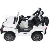  Licencirani auto na akumulator Jeep Wrangler Rubicon LIFT - bijeli | Shoptok.si