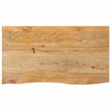 vidaXL Mizna plošča z naravnim robom 100x60x2,5 cm trden mangov les Cene