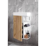 MID.YOU Kombiniran Umivalnik Lumia, Bela, Barva Hrasta | Shoptok.si
