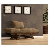 Hanah home Vrtna sofa s jednim sjedištem i jastukom, boja oraha i bijela | Eponuda.ba