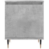  Noćni ormarići 2 kom boja betona 40x30x50 cm konstruirano drvo | Eponuda.ba