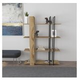 Hanah home polica za knjige onno oak black Cene