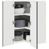 vidaXL Kuhinjski element Kalmar Črna 57 x 57 x 80 cm Konstruiran les, (5000131222) | Shoptok.si