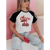 DStreet T-shirt damski z efektem 3D CEKINKA czarny | Shoptok.si