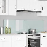  Kuhinjski zid 2 pcs Bijelo 90 x 50 cm Staklo otporno na udarce | shoptok.hr