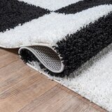 Lesnina XXXL PREPROGA Z VISOKIM FLOROM Milano 120/170 cm tkano črna, bela | Shoptok.si