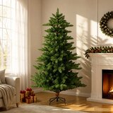  Umjetno božićno drvce 180 cm PVC i metal Zelena | shoptok.hr
