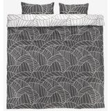 Posteljina perkal 200x220 bela/siva DS KR | ePonuda.com