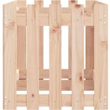 vidaXL Povišena vrtna gredica 150x30x30 cm od masivne borovine | shoptok.hr