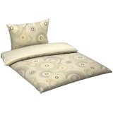 Esposa OBOJESTRANSKA POSTELJNINA 140/200 cm saten bež | Shoptok.si