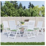 vidaXL Jastuci za stolice 6 kom s uzorkom li&scaron;ća 40x40x3 cm od tkanine cijene