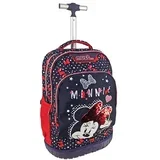 must... minnie mouse na kotače, školska torba sa tri pretinca, ruksak