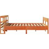  Okvir kreveta bez madraca voštano smeđi 140x190 cm od borovine | shoptok.hr