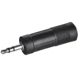 SSQ HA2 - Adapter, 6.3 mm stereo jack connector - 3,5 mm stereo jack connector