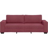  Trosjed Kauč Vinsko Crvena 220x77x82 cm Tkanina | shoptok.hr