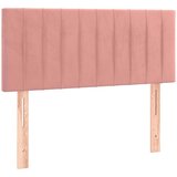 Box spring krevet s madracem ružičasti 90x200 cm baršunasti | shoptok.hr