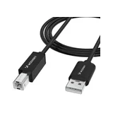 KABEL USB-B NA USB-A 480 MB/S ZA TISKALNIK IN SKENER 1 M ČRNEGA OBLIKOVALCA, (5000259846)