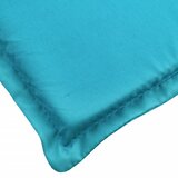  Jastuk za ležaljku za sunčanje tirkizni od tkanine Oxford Tirkizna 200 x 70 x 4 cm | shoptok.hr