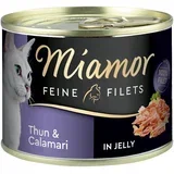 Feine Filets 6 x 185 g - Tuna & lignji v želatini